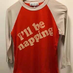 Wild Fox baseball tee